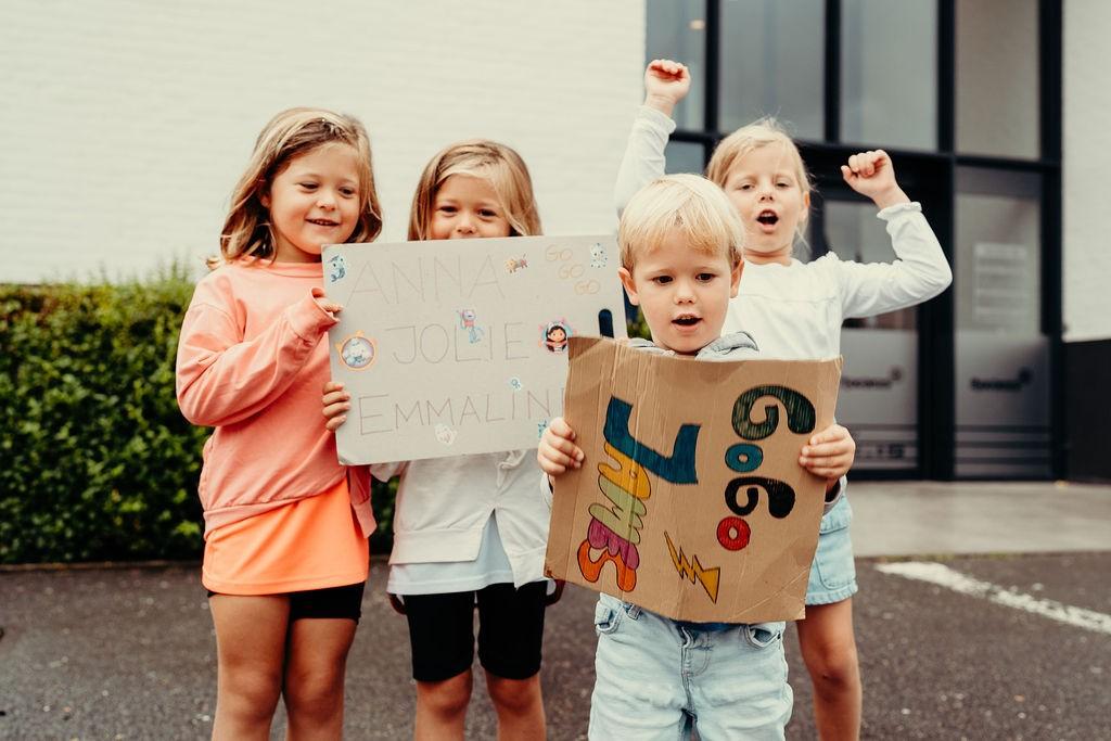 679 enthousiaste kinderen aan de start van Iron Kid en Finishers