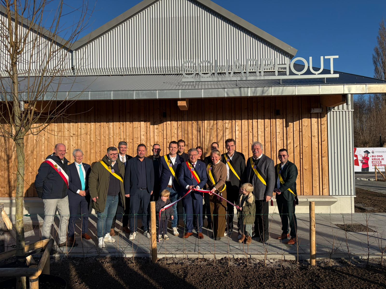 Nieuwe Scharphoutsite opende vandaag de deuren in Lissewege,