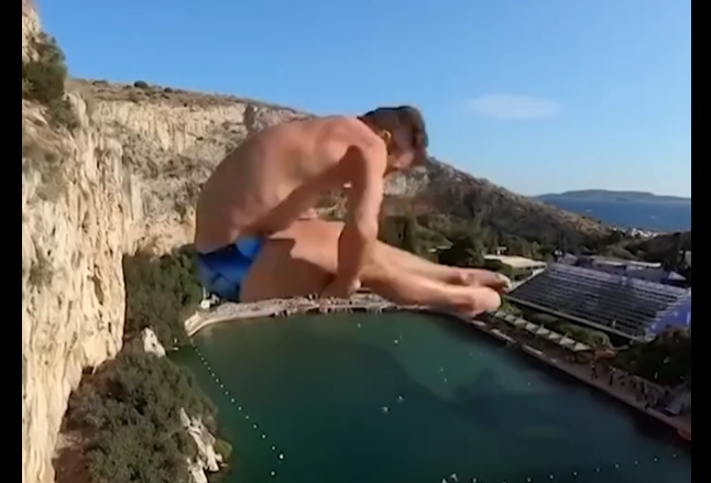 Lander Roels Makes History as First Belgian to Compete at European High Diving Championships in Paris